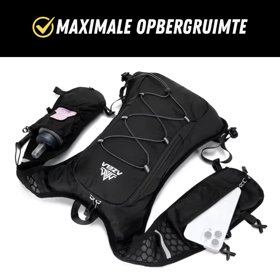 Premium Hardloopvest, Running Vest voor Dames en Heren, Opbergruimte