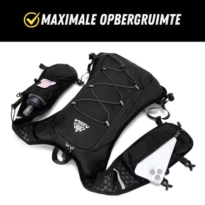 Premium Hardloopvest, Running Vest voor Dames en Heren, Opbergruimte
