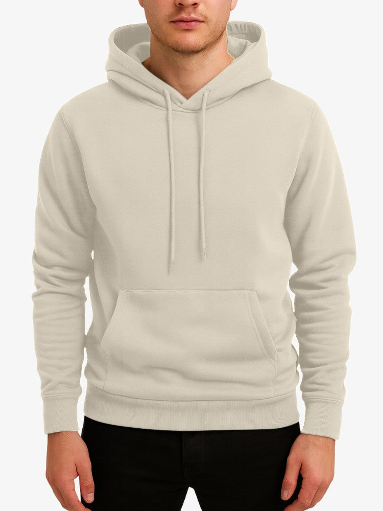 Premium Hoodie Heren, Sweater met Capuchon, Desert Beige