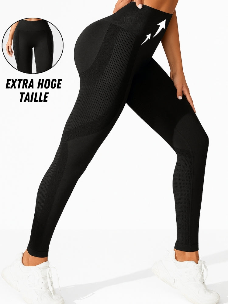 Premium Sportlegging, Hoge Taille Legging, Taille