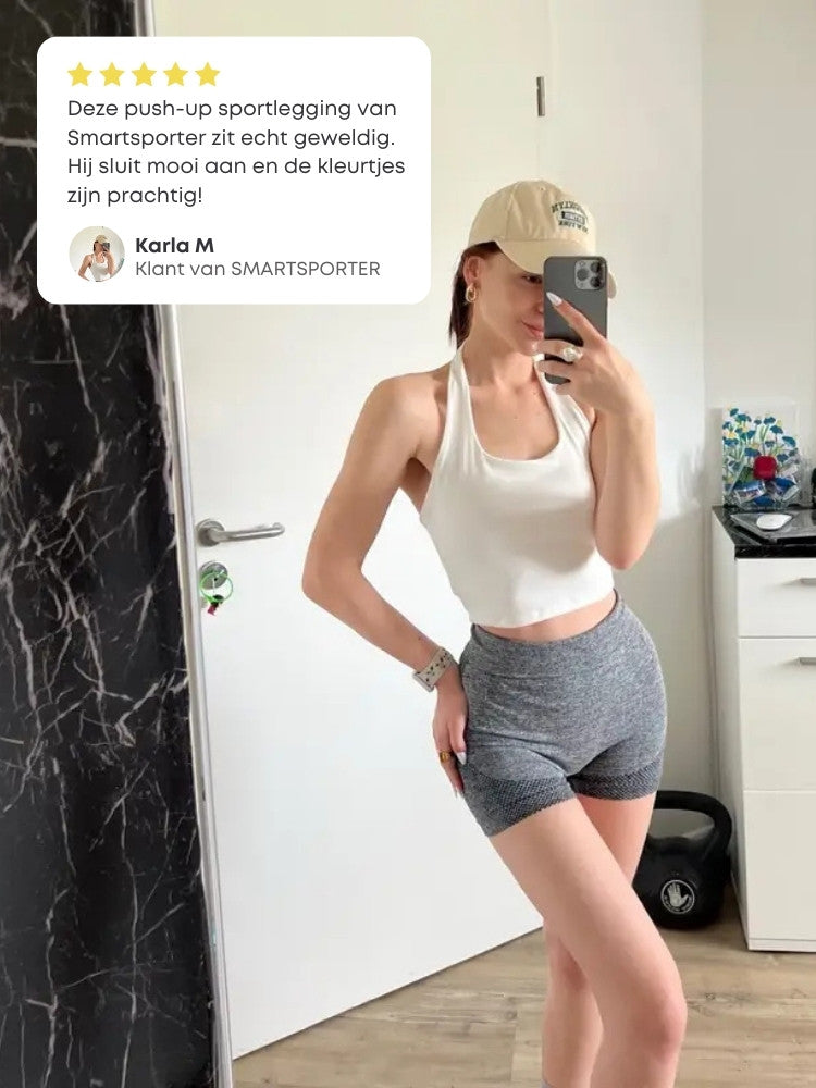 Premium Sportlegging Kort, Sportbroekje Dames, Review