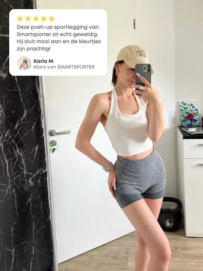 Premium Sportlegging Kort, Sportbroekje Dames, Review