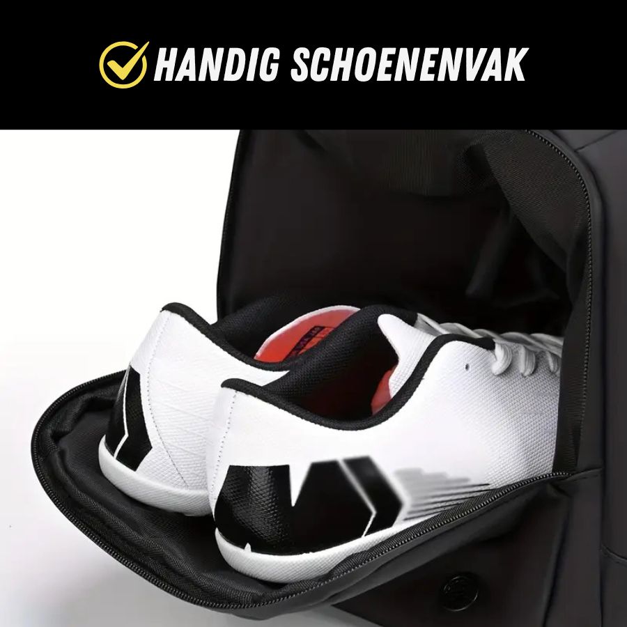Premium Sporttas, Extra Ruime Opbergtas, Schoenvak