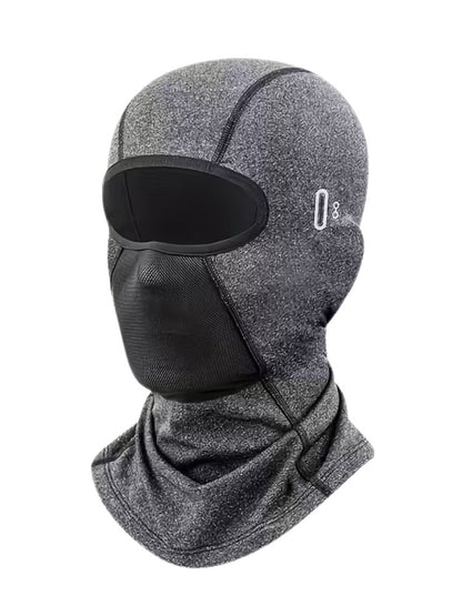 Ski Bivakmuts, Premium Ski Muts voor Dames en Heren, Ash Grey