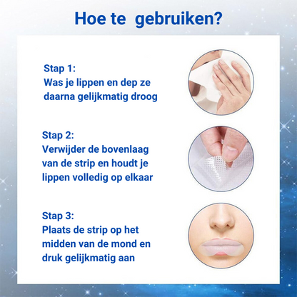 Sleep Strips, Transparante Mondtape, Gebruik