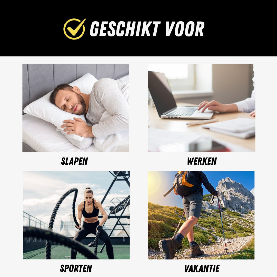 Sleep Strips, Transparante Mondtape, Geschikt voor