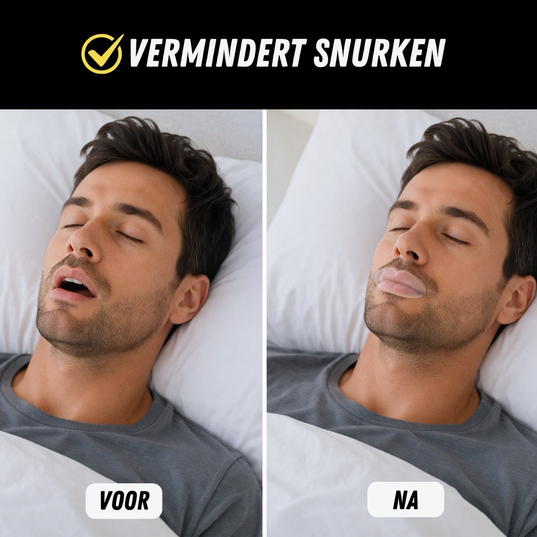 Sleep Strips, Transparante Mondtape, Snurken