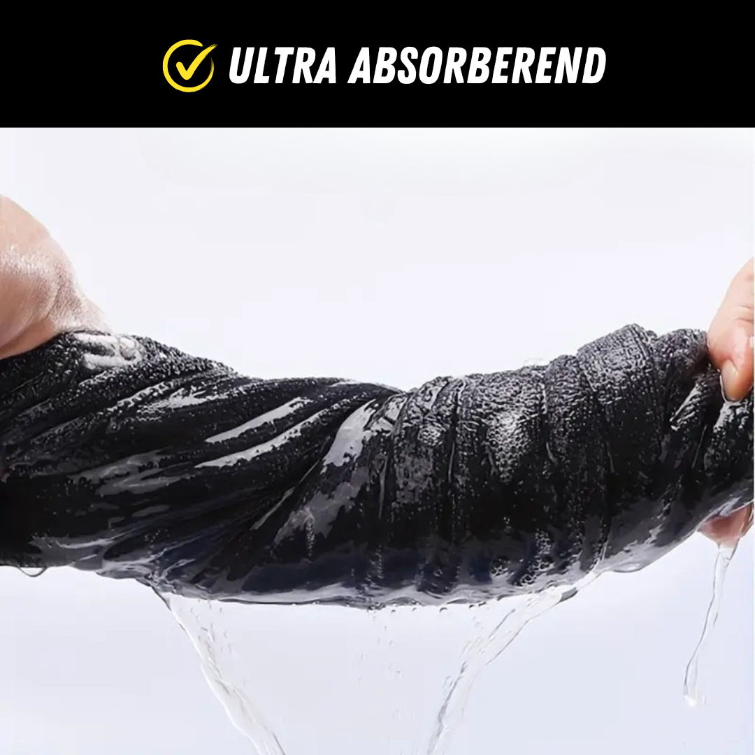 Slimme Gymhanddoek, Sporthanddoek met Ritsvak, Absorberen