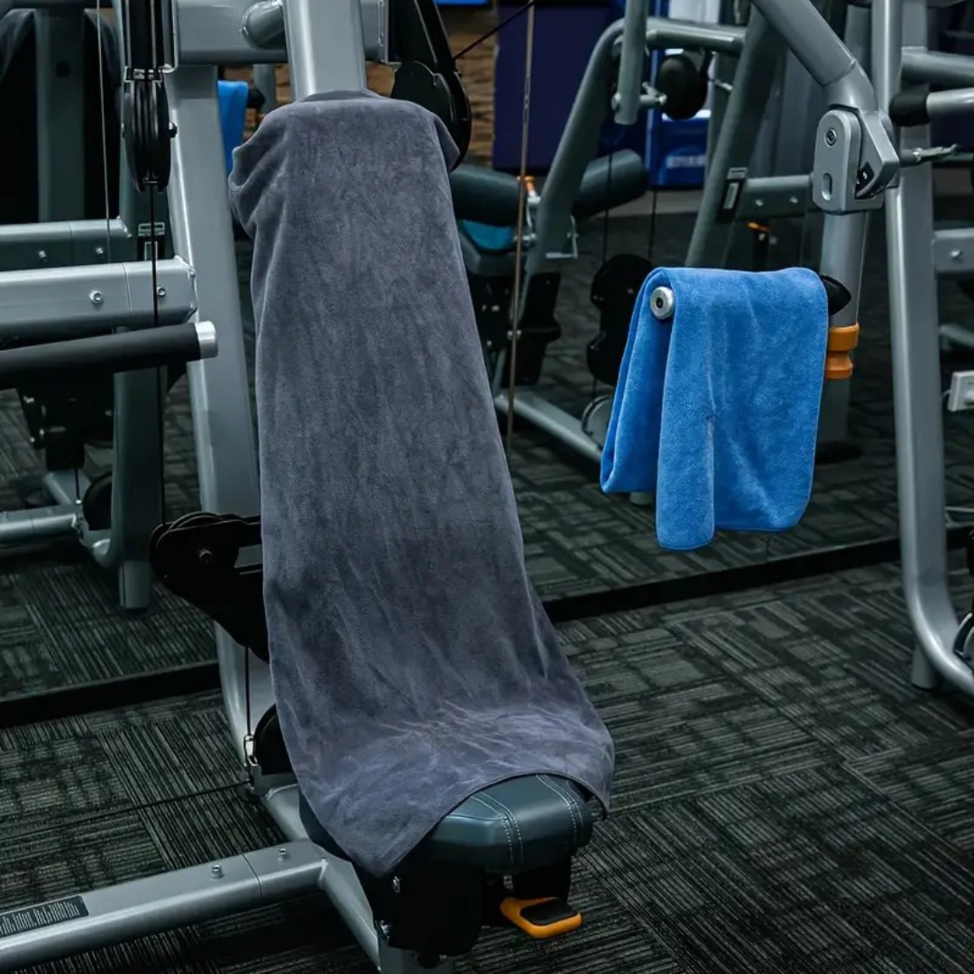 Slimme Gymhanddoek, Sporthanddoek met Ritsvak, Detail 2