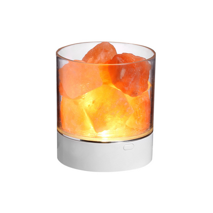 Slimme Himalaya Zoutlamp, Zuiverende Lamp, Negatief Ionen Licht