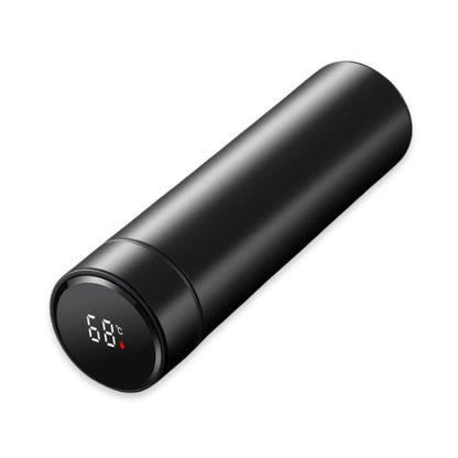 Slimme Thermosfles, Waterfles met Temperatuur 450ml, Midnight Black