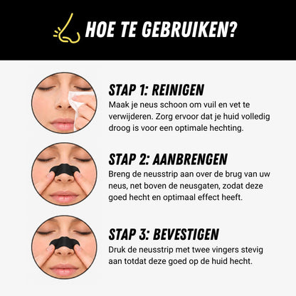 SmartBreathe Neusstrips, Premium Neusspreiders, Plakken