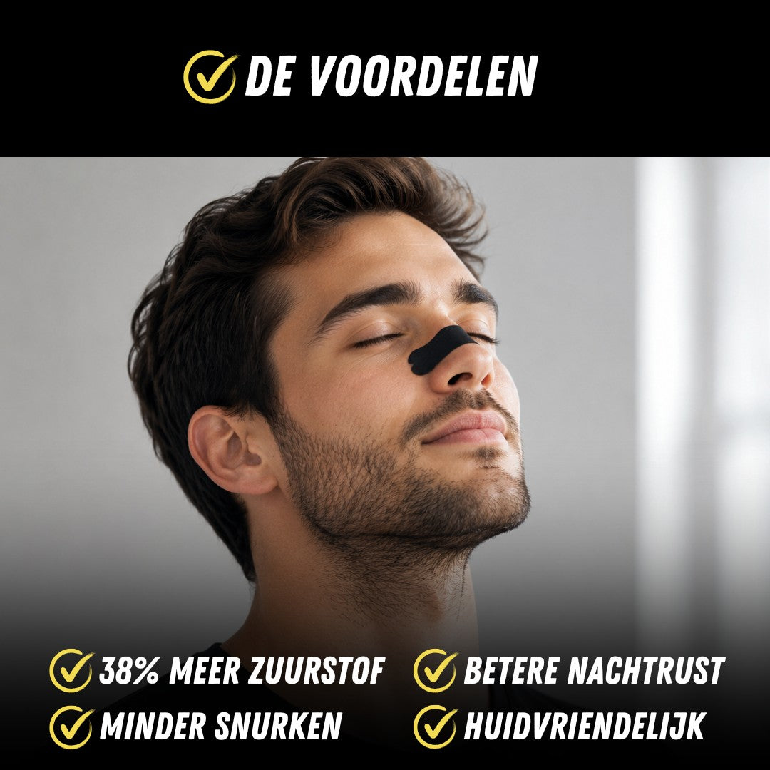 SmartBreathe Neusstrips, Premium Neusspreiders, Voordelen