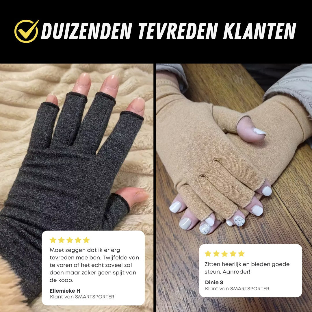 SmartCare™ Compressie Handschoenen, Reuma Handschoenen, Klanten