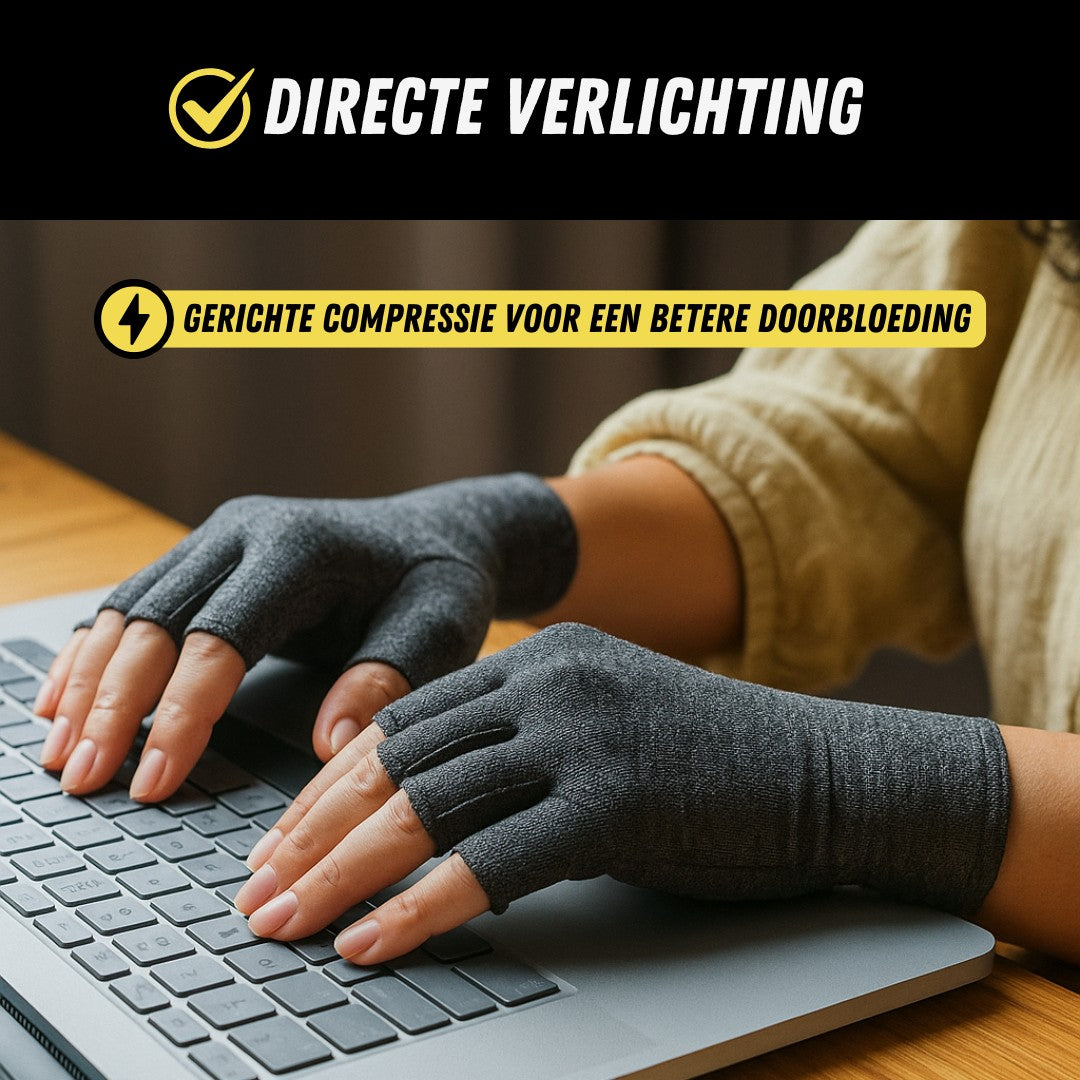 SmartCare™ Compressie Handschoenen, Reuma Handschoenen, Verlichting