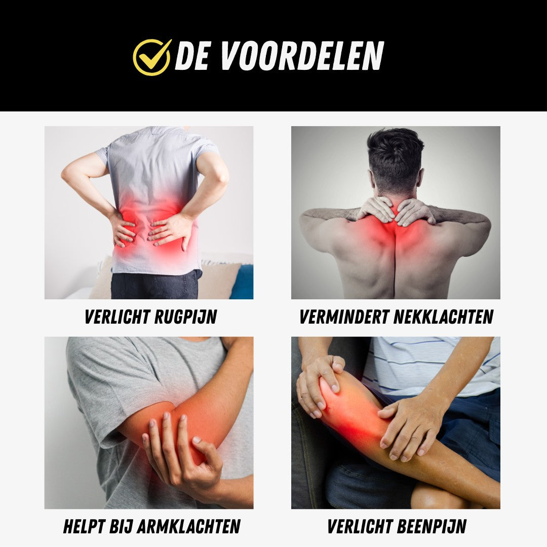 SmartCare Tens Apparaat, Nek en Rug Massage Apparaat, Voordelen