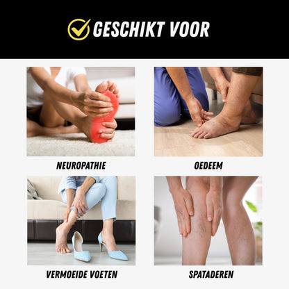 SmartCare Voetmassage Apparaat, EMS Spierstimulator, Geschikt voor