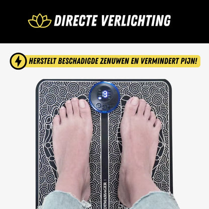 SmartCare Voetmassage Apparaat, EMS Spierstimulator, Verlichting