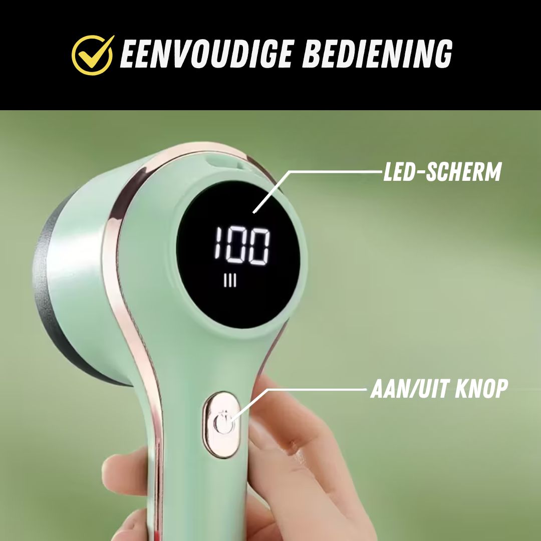 SmartClean™ Pluizenverwijderaar, Elektrische Pluizentondeuse, Bediening