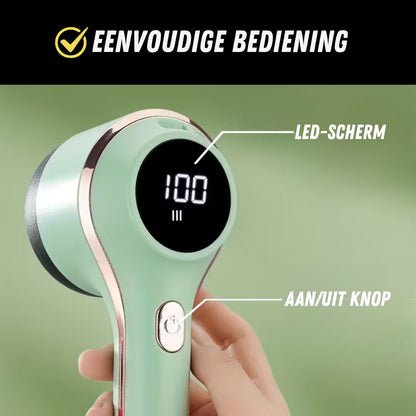 SmartClean™ Pluizenverwijderaar, Elektrische Pluizentondeuse, Bediening