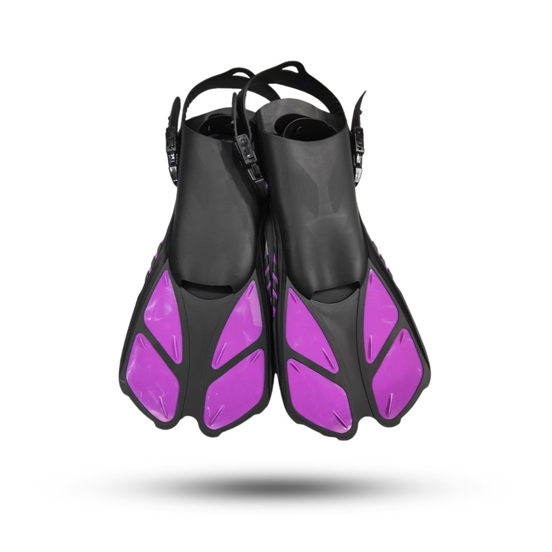 SmartDive™ Flippers, Premium Zwemvliezen, Deep Purple