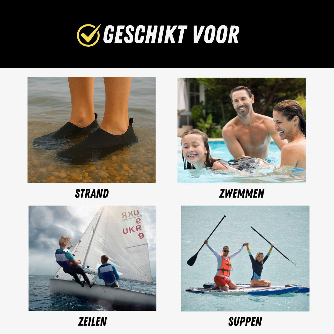 SmartDive Waterschoenen Premium Zwemschoenen, Geschikt voor