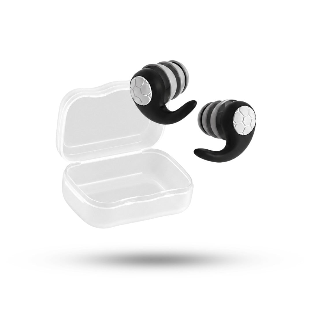SmartDive™ Zwem Oordoppen, Waterdichte Earplugs, Midnight Black
