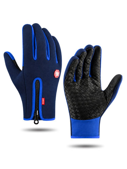 SmartHeat Handschoenen, Waterbestendige Handschoenen, Alpine Blue