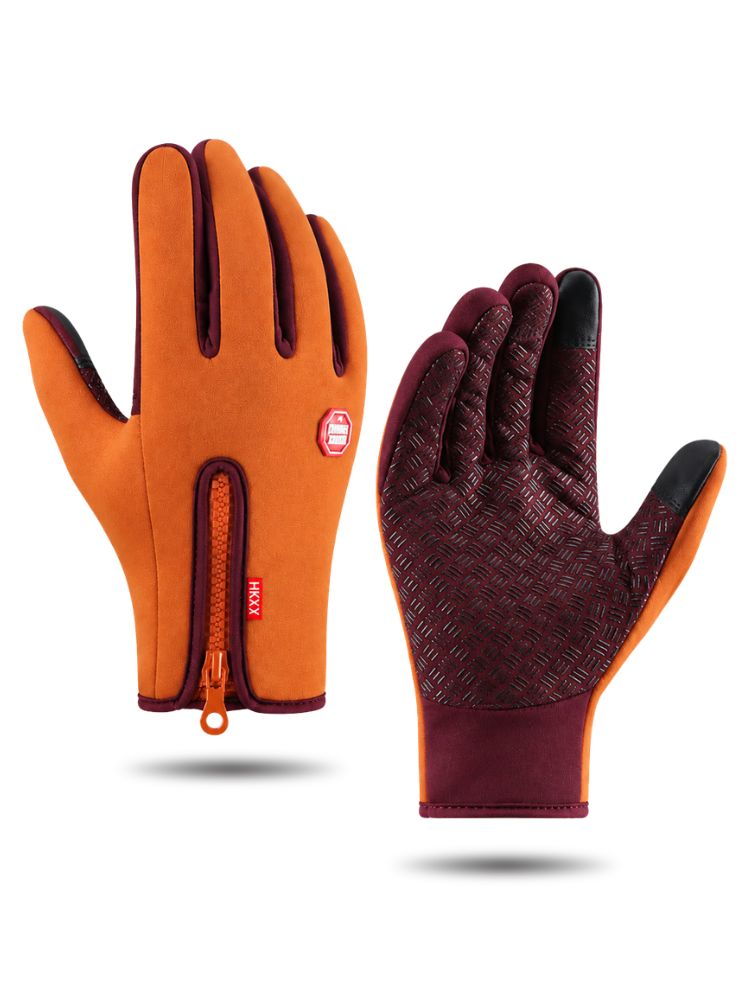 SmartHeat Handschoenen, Waterbestendige Handschoenen, Ember Orange