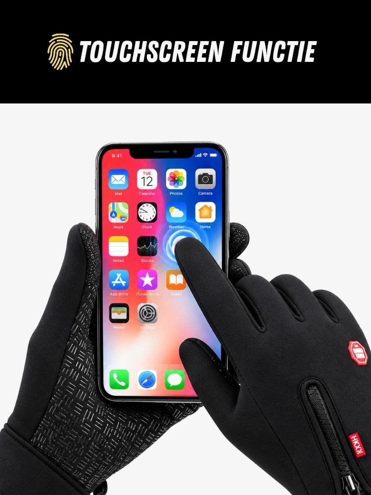SmartHeat Handschoenen, Waterbestendige Handschoenen, Touchscreen