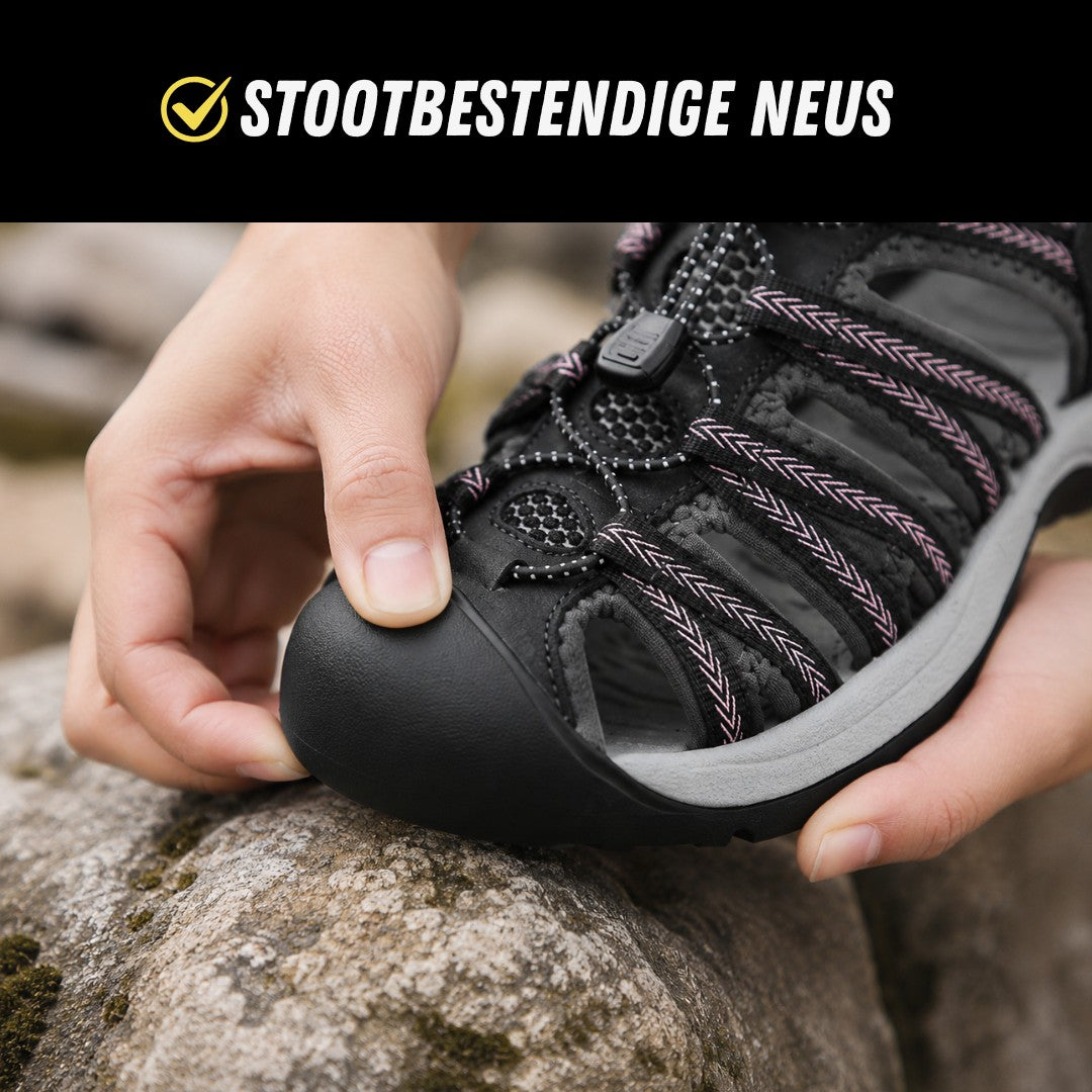 SmartHike Dames Sandalen, Ergonomische Sandalen, Neus