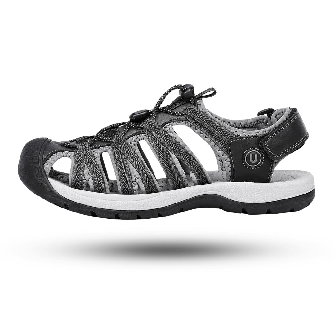 SmartHike Dames Sandalen, Ergonomische Sandalen, Stone Grey