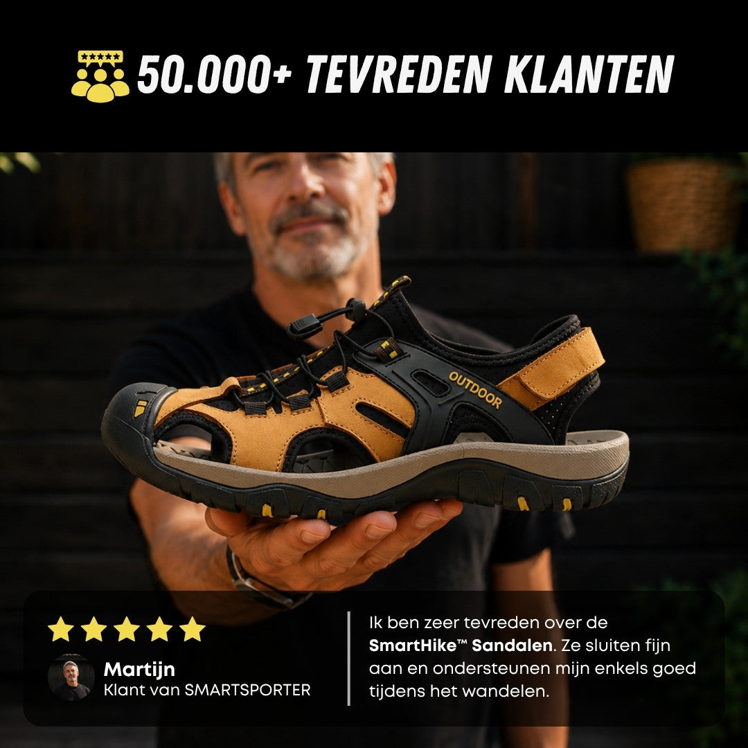 SmartHike Heren Sandalen, Ergonomische Sandalen, Tevreden Klanten