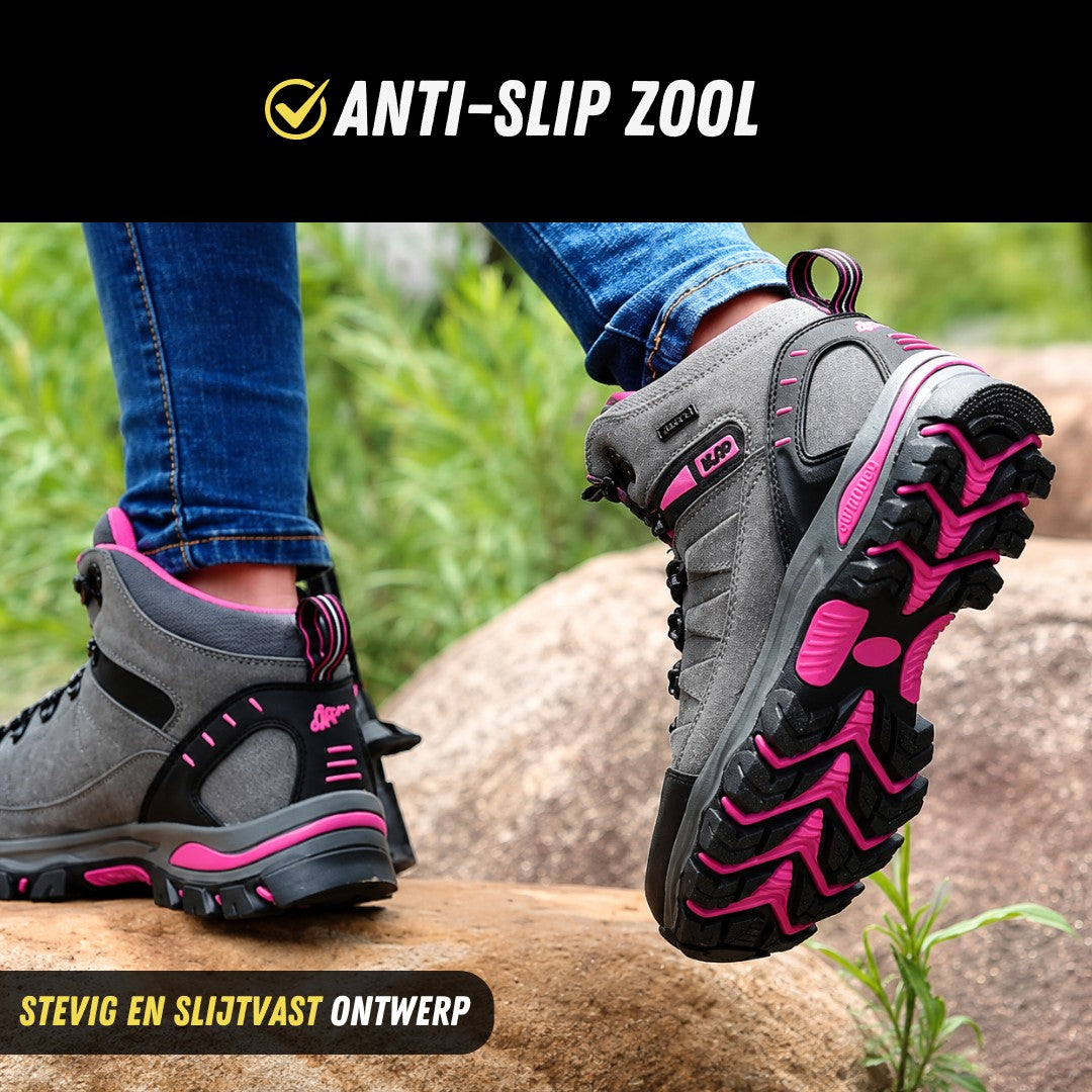 SmartHike Wandelschoenen Dames, Hoge Bergschoenen, Anti-slip