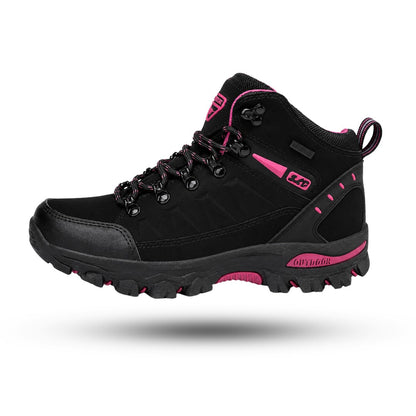 SmartHike Wandelschoenen Dames, Hoge Bergschoenen, Rock Black