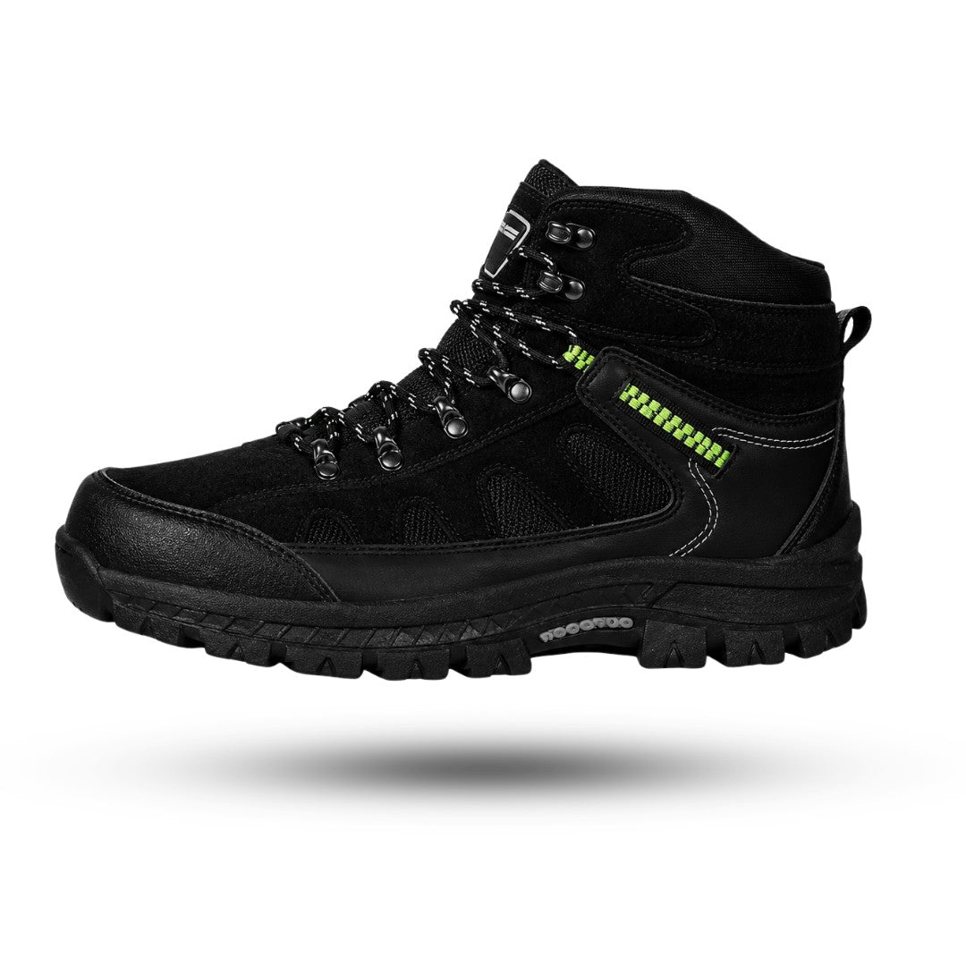 SmartHike™ Wandelschoenen Hoog, Orthopedische Bergschoenen, Rock Black