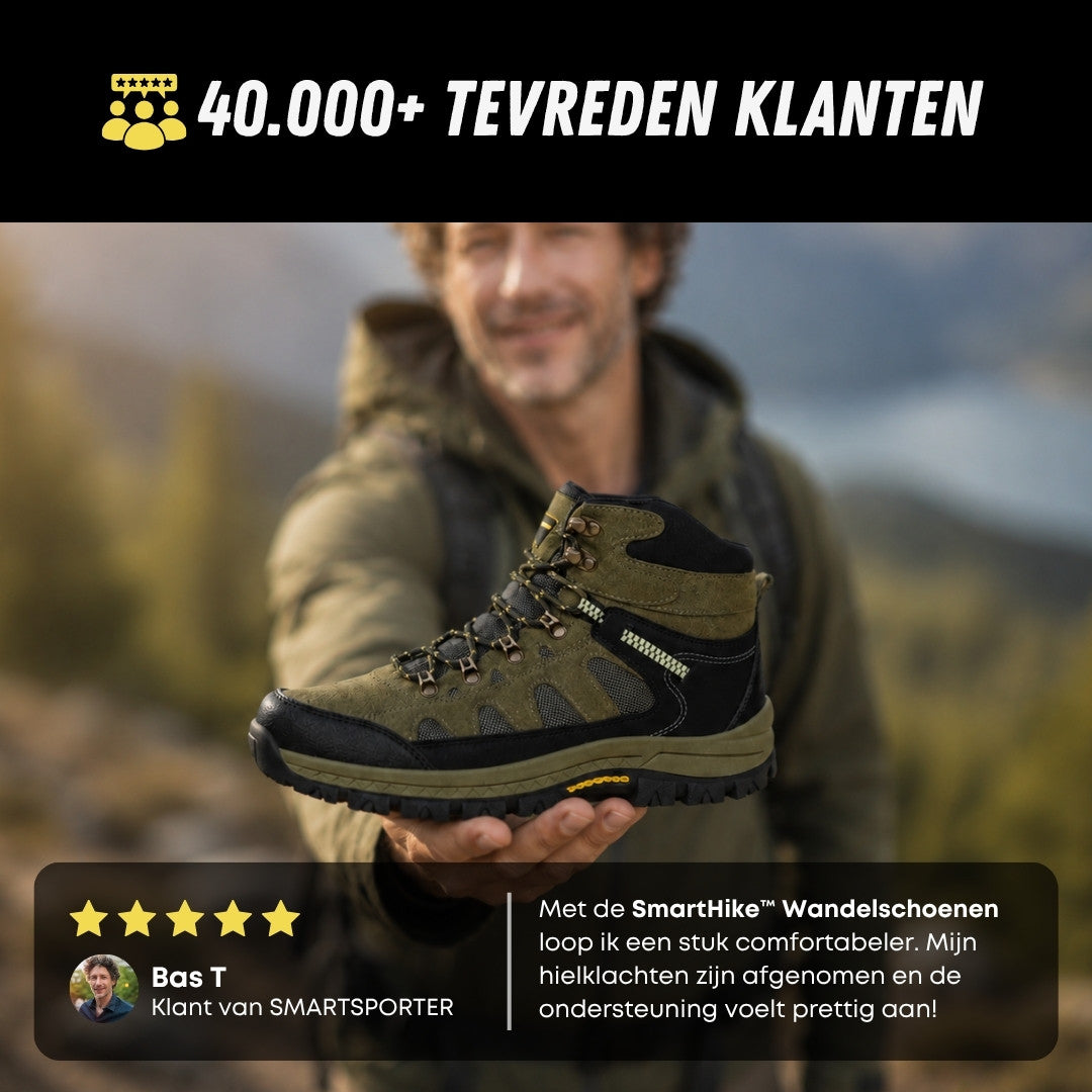 SmartHike™ Wandelschoenen Hoog, Orthopedische Bergschoenen, Tevreden Klanten