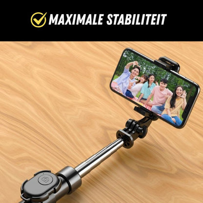SmartPose Selfie Stick Tripod, Premium Telefoon Statief, Stabiliteit