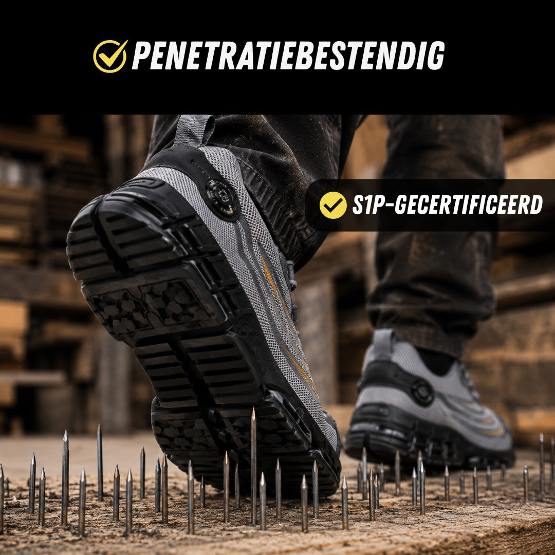SmartProtect™ Werkschoenen, Ergonomische Veiligheidsschoenen, Penetratiebestendig