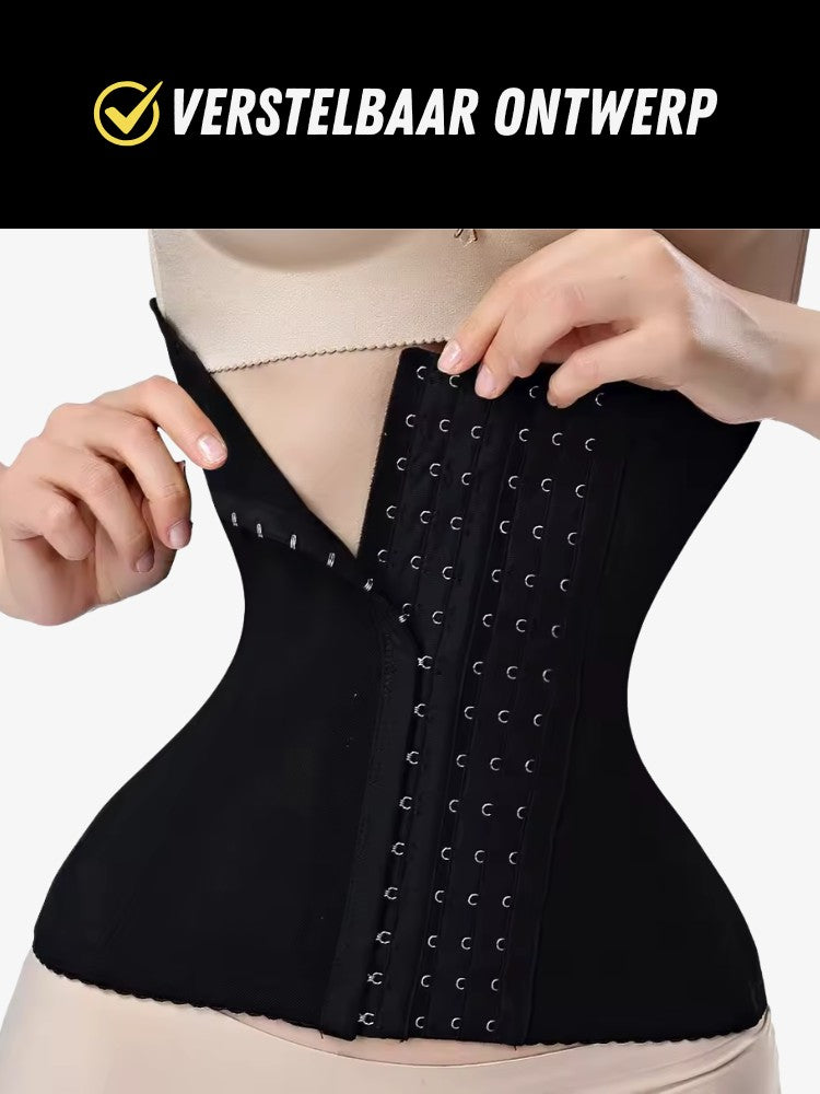 SmartShape™ Corset Premium, Hyperstretch Waist Trainer, Verstelbaar