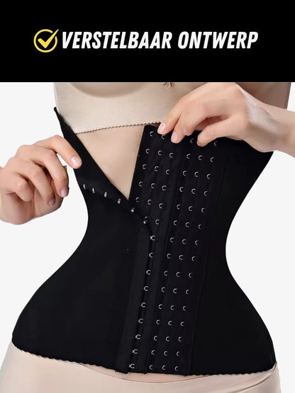 SmartShape™ Corset Premium, Hyperstretch Waist Trainer, Verstelbaar
