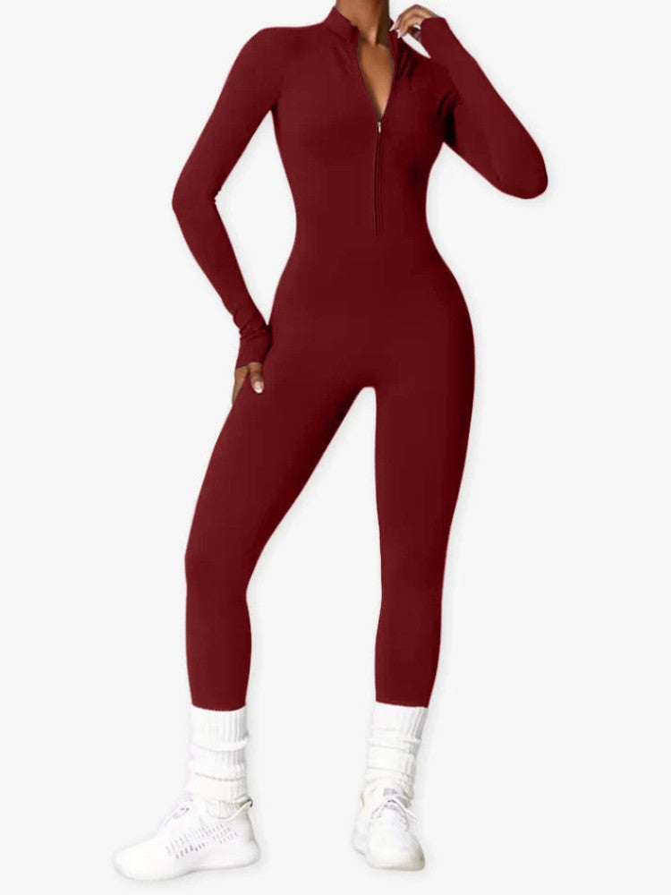 SmartShape Jumpsuit, Corrigerende Jumpsuit Dames, Wine Red