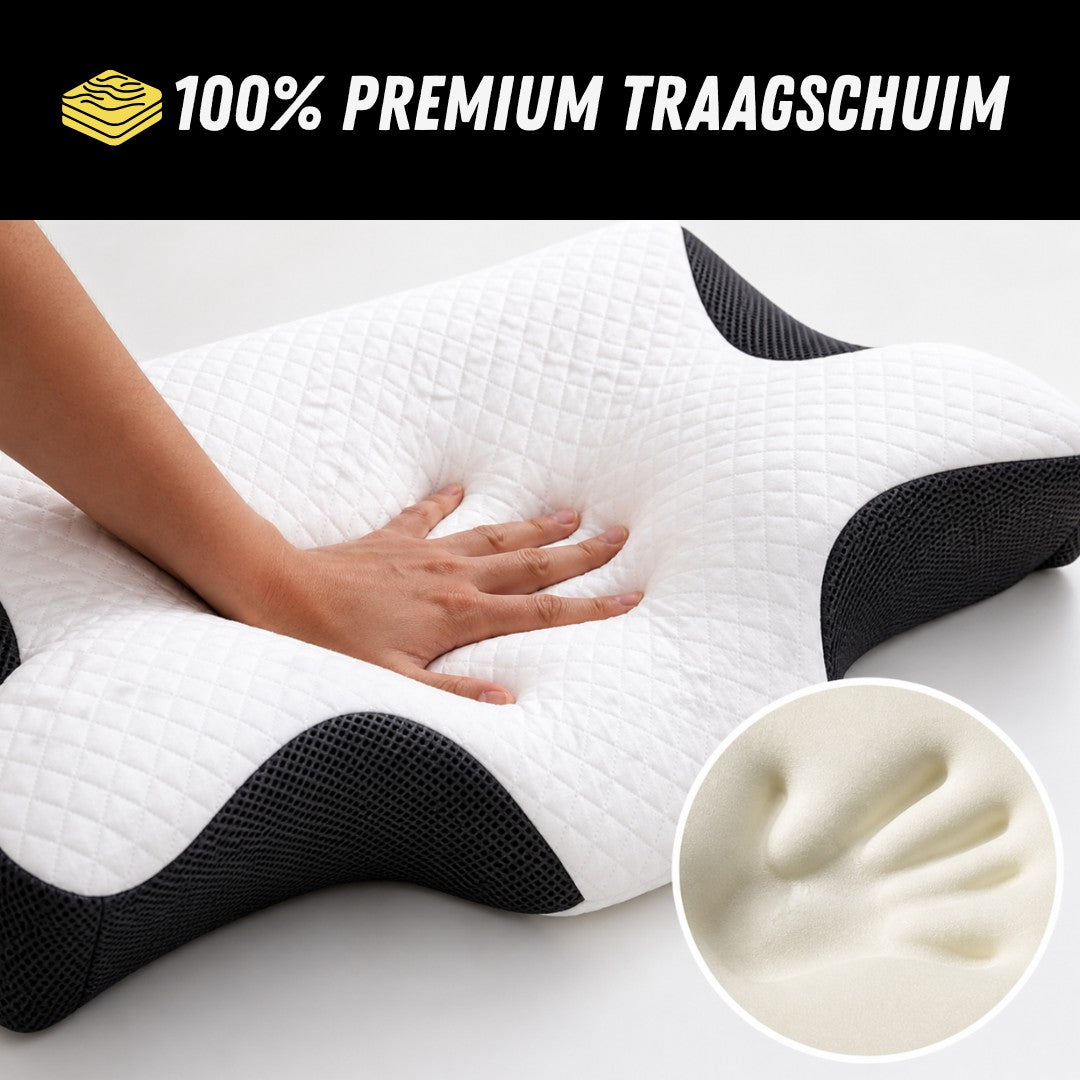SmartSleep™ Hoofdkussen, Ergonomisch Nekkussen, Traagschuim