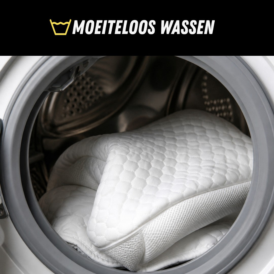 SmartSleep™ Hoofdkussen, Ergonomisch Nekkussen, Wassen