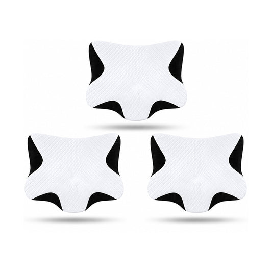 SmartSleep Kussenhoes Bundel, 3 Stuks, Midnight Black