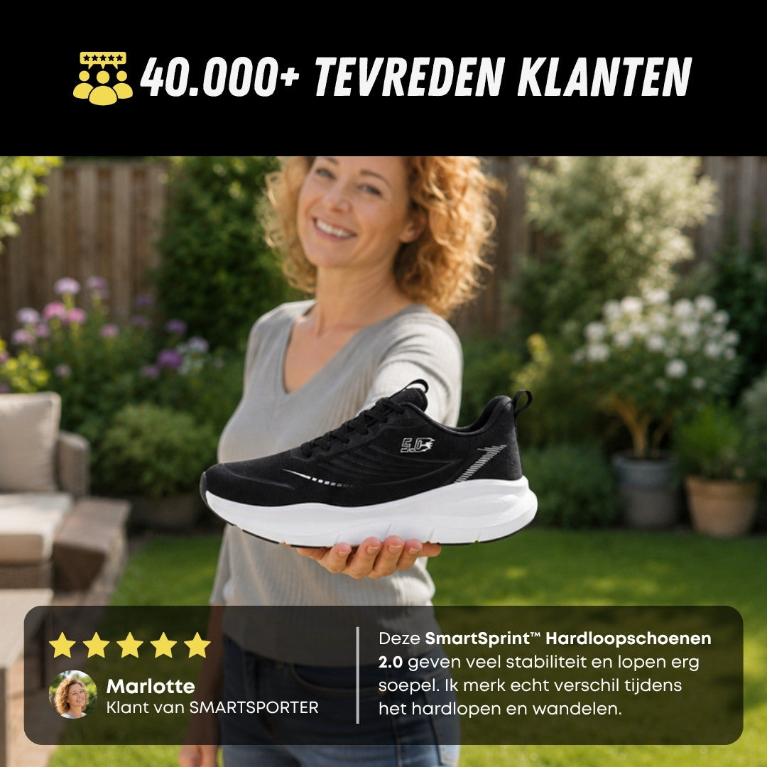 SmartSprint Hardloopschoenen 2.0, Lage Sportschoenen, Tevreden Klanten
