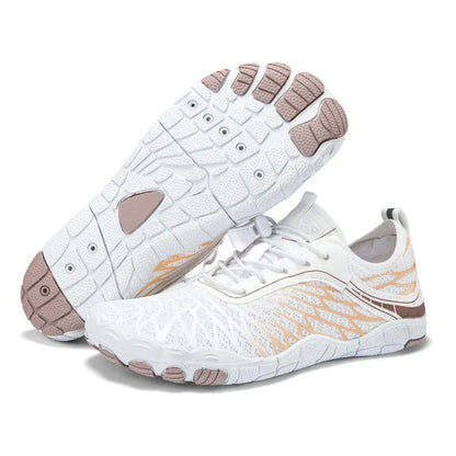 SmartStep™ Barefoot Sportschoenen, Blote Voeten Schoenen, Crystal White
