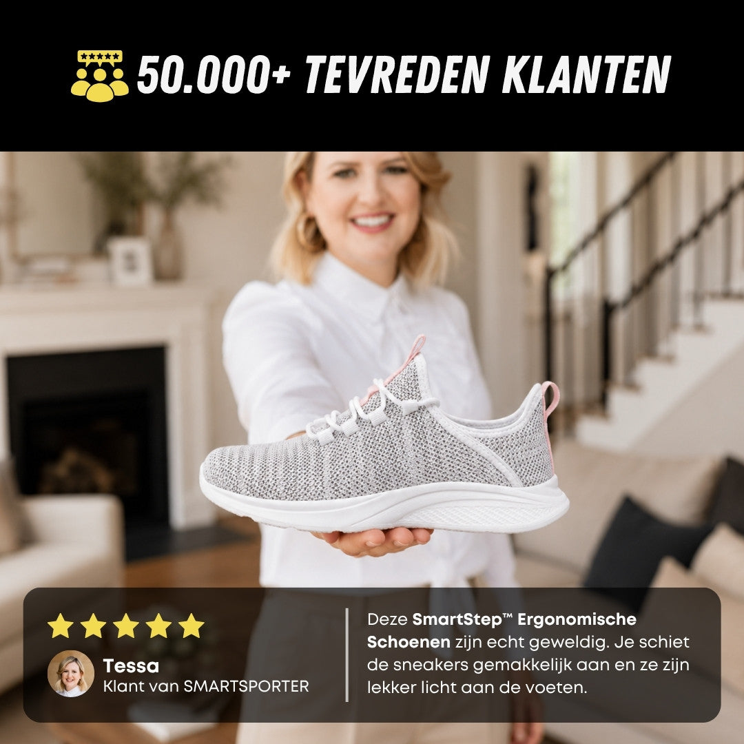 SmartStep Ergonomische Schoenen, Dames Sneakers, Tevreden Klanten