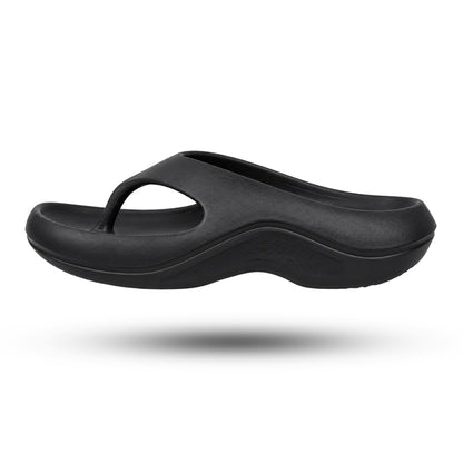SmartStep Orthopedische Sandalen, Dames Badslippers, Midnight Black