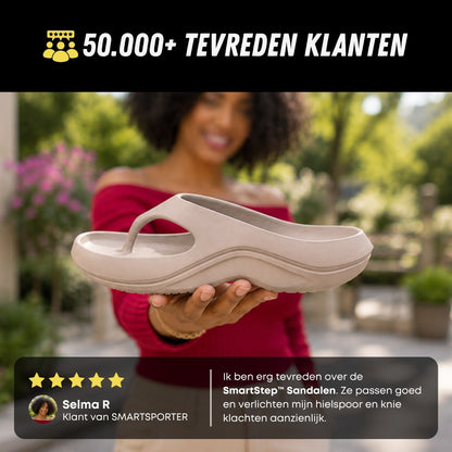 SmartStep Orthopedische Sandalen, Dames Badslippers, Tevreden Klanten